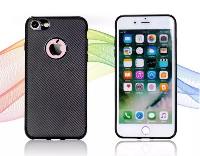 ТПУ накладка Carbon для iPhone 7 &mdash; eCase