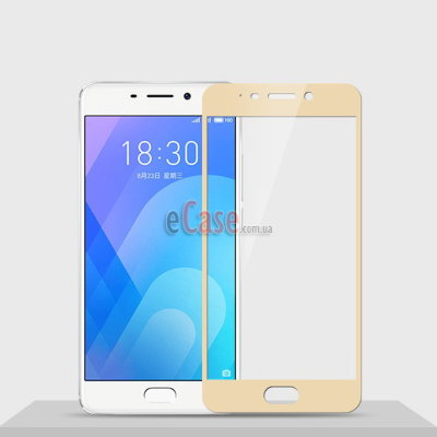 Захисне скло для Meizu M6 Note (Tempered Glass Frame 2,5 D) з рамкою — eCase