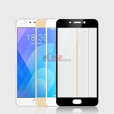 Защитное стекло для Meizu M6 Note (Tempered Glass Frame 2,5D) с рамкой — eCase