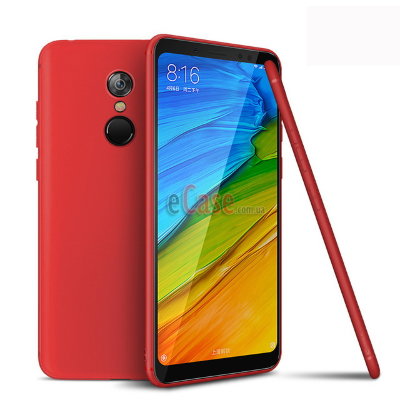 TPU накладка Matte для Xiaomi Redmi 5 (однотонна) — eCase