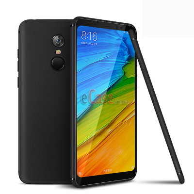 TPU накладка Matte для Xiaomi Redmi 5 (однотонна) — eCase