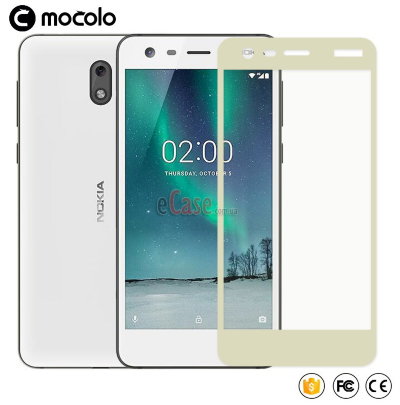 Защитное стекло MOCOLO с рамкой для Nokia 2 — eCase