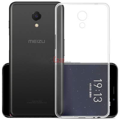Прозрачная ТПУ накладка для Meizu M6S EXELINE Crystal (Strong 0,5мм) — eCase