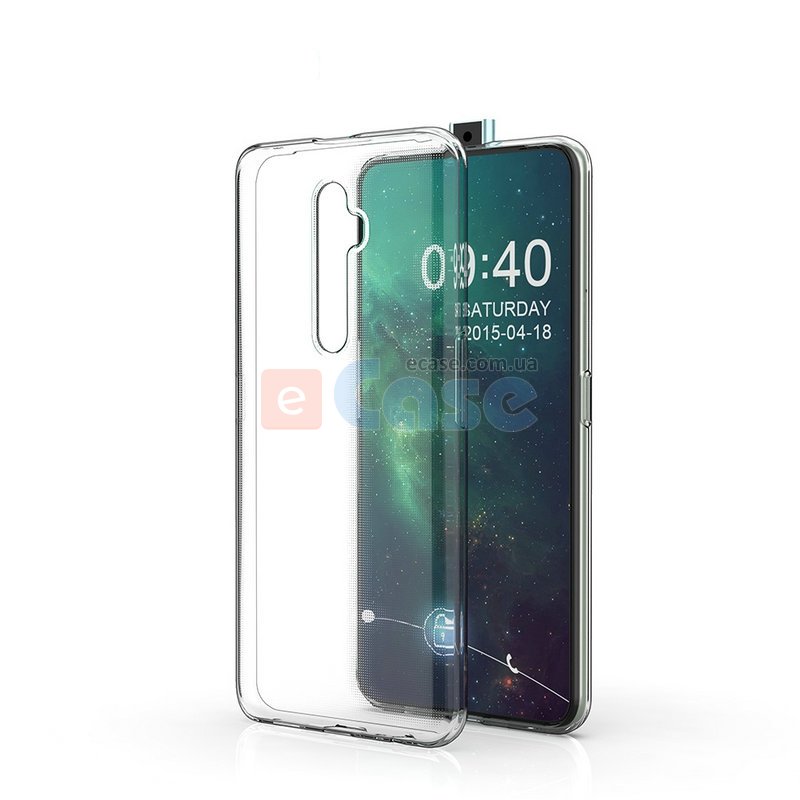 Силіконовий чохол для Oppo Reno 2Z (Crystal Clear) фото 1 — eCase