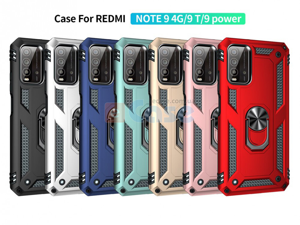 TPU+PC чехол Kvadratic для Xiaomi Redmi 9T фото 1 — eCase