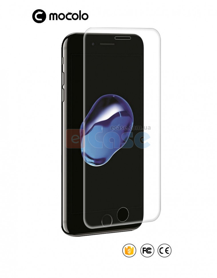 Защитное стекло MOCOLO Premium 3D Clear для iPhone 8 Plus фото 1 — eCase