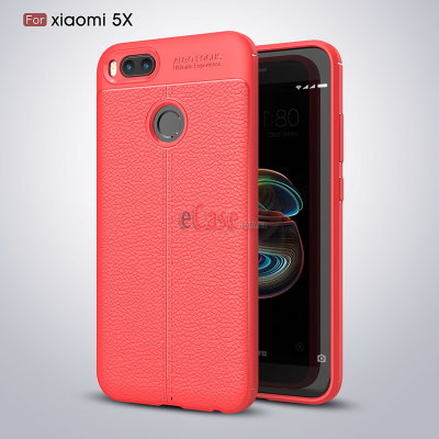 ТПУ накладка Leather для Xiaomi Mi A1 — eCase