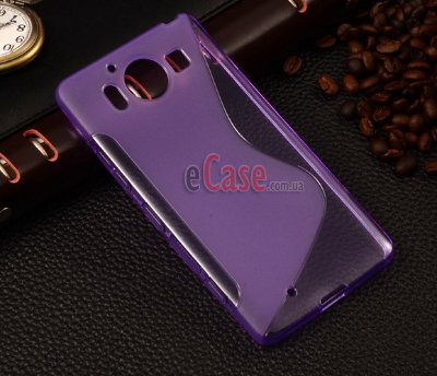TPU накладка S-Case для Microsoft Lumia 950 — eCase