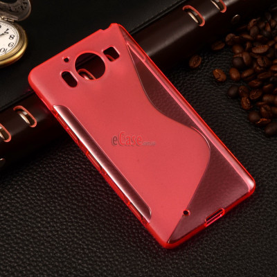TPU накладка S-Case для Microsoft Lumia 950 — eCase