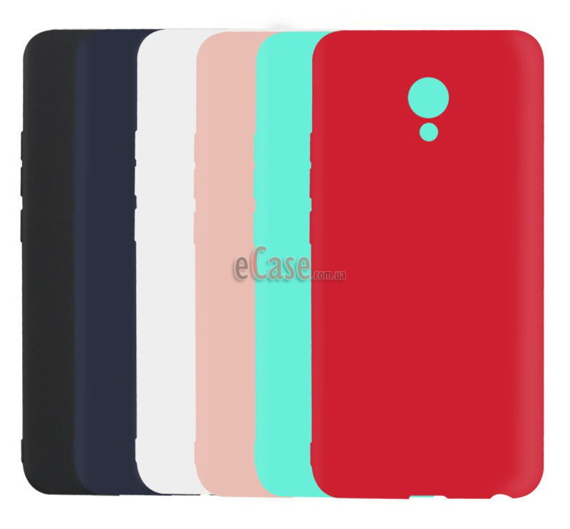 TPU накладка Matte для Meizu 15 Lite (однотонная) фото 1 — eCase