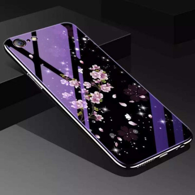 Накладка TPU + Glass Violet для iPhone 6 / 6S — eCase