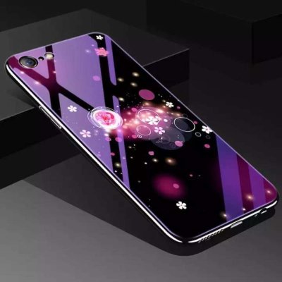 Накладка TPU + Glass Violet для iPhone 6 / 6S — eCase