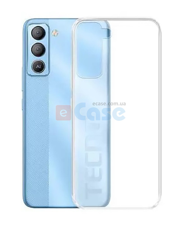 Прозорий TPU чохол Start 1.5 мм для Tecno Pop 5 Pro фото 1 — eCase