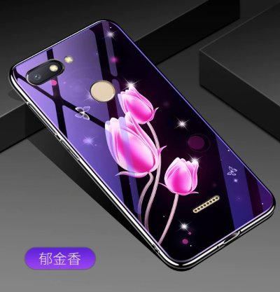 Накладка TPU + Glass Violet для Xiaomi Redmi 6 — eCase