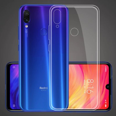 Прозрачная ТПУ накладка для Xiaomi Redmi Note 7 (Crystal Clear) — eCase