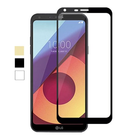 Захисне скло для LG Q6a (Tempered Glass Frame 2,5 D) з рамкою — eCase