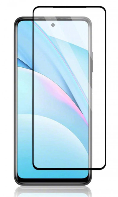 Захисне скло 3D Full-screen Color Frame для Xiaomi Redmi Note 9 Pro 5G — eCase