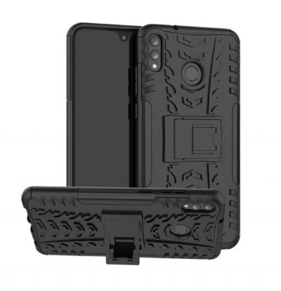 Ударопрочная накладка Shield с подставкой для Huawei Honor 8X Max — eCase