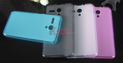 TPU накладка для Lenovo A606 (матовий, однотонний) — eCase