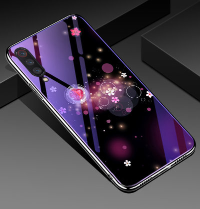 Накладка TPU + Glass Violet для Xiaomi Mi A3 &mdash; eCase