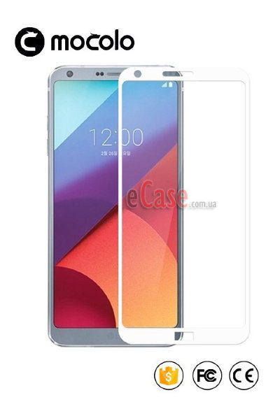 Защитное стекло MOCOLO с рамкой для LG G6 H870 — eCase