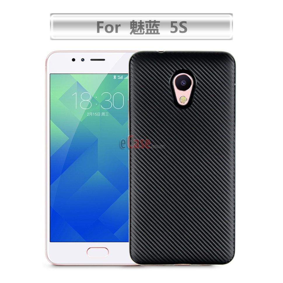ТПУ накладка Carbon для Meizu M5S фото 1 — eCase