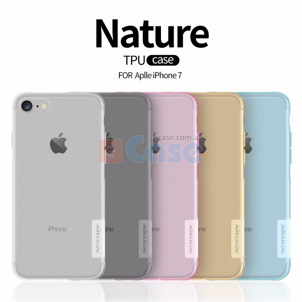 TPU чехол Nillkin Nature для iPhone 8 фото 1 — eCase