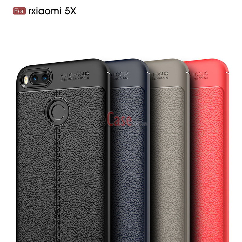 ТПУ накладка Leather для Xiaomi Mi5X фото 1 — eCase