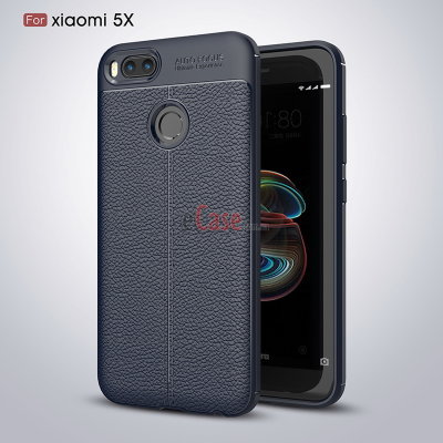 ТПУ накладка Leather для Xiaomi Mi5X — eCase