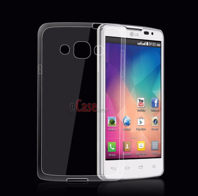 Прозора ТПУ накладка для LG L60 Dual X147 (Crystal Clear) — eCase