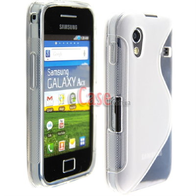 TPU накладка S-Case для Samsung S5830 Galaxy Ace — eCase