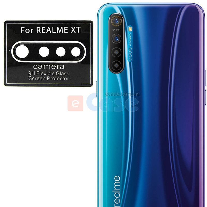 Защитное стекло (гибкое) для камеры Realme XT фото 1 — eCase