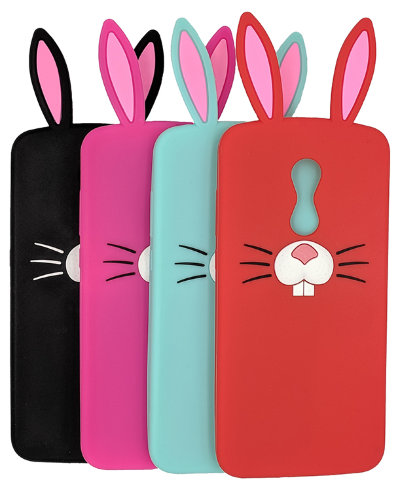 ТПУ накладка Rabbit Ears для Samsung J600 Galaxy J6 2018 — eCase