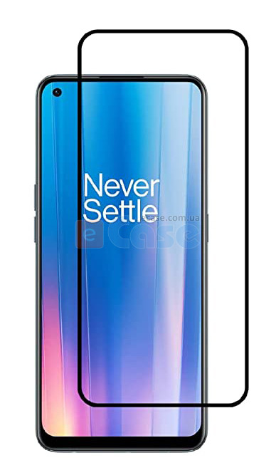 Захисне скло 5D (на весь екран) з кольоровою рамкою для OnePlus Nord CE 2 Lite 5G фото 1 — eCase
