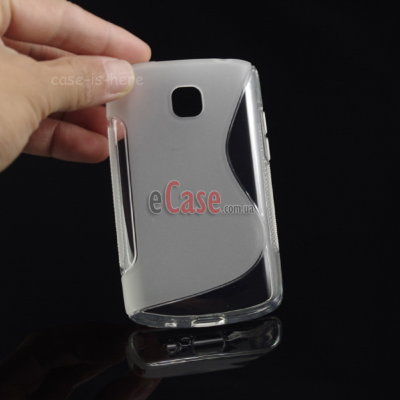 TPU накладка S-Case для LG E410 Optimus L1 II — eCase