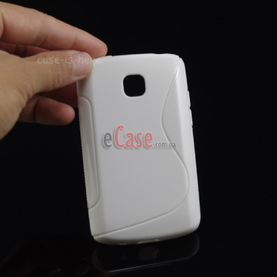TPU накладка S-Case для LG E410 Optimus L1 II — eCase