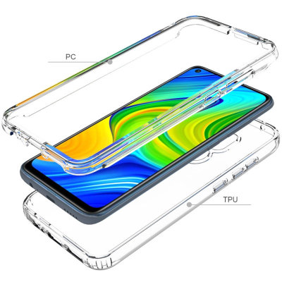 Прозорий чохол Secure 360 ​​для Xiaomi Redmi 10X — eCase