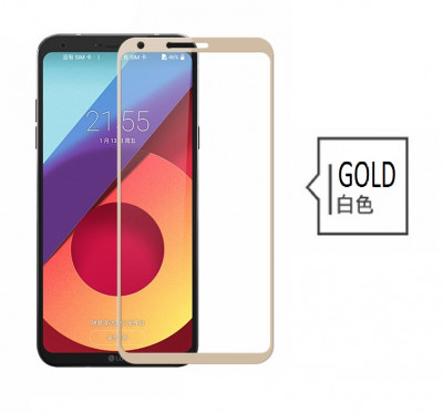 Защитное стекло для LG Q6 alpha (Tempered Glass Frame 2,5D) с рамкой — eCase