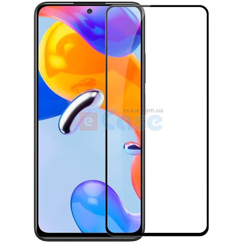 Защитное стекло 5D (на весь экран) с цветной рамкой для Xiaomi Redmi 12 фото 1 — eCase