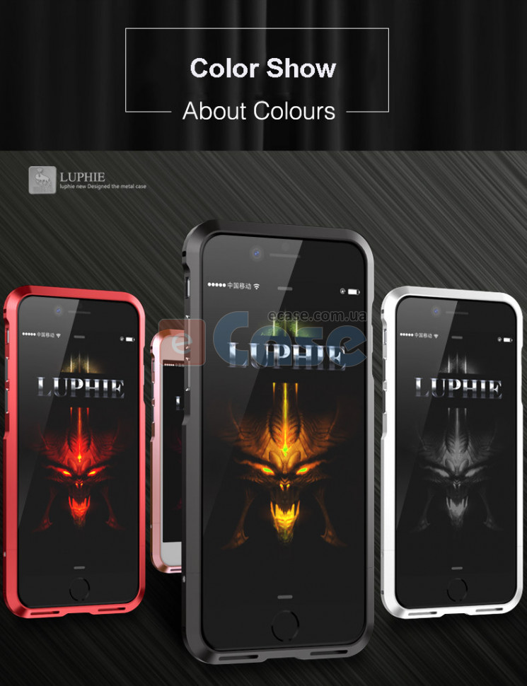 Алюминиевый бампер LUPHIE Blade Sword для iPhone SE 2020 фото 1 — eCase