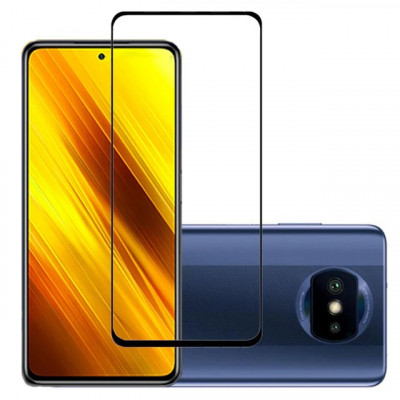 Керамічна плівка (скло) з рамкою для Xiaomi Poco X3 — eCase