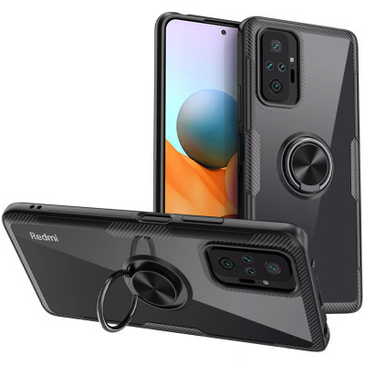 Чохол Crystal Ring для Xiaomi Redmi Note 10 Pro — eCase