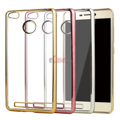 ТПУ накладка Electroplating для Xiaomi Redmi Y1 Lite — eCase