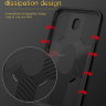 TPU+PC накладка Feather для Huawei Y3 2017 (с подставкой) фото 6 — eCase