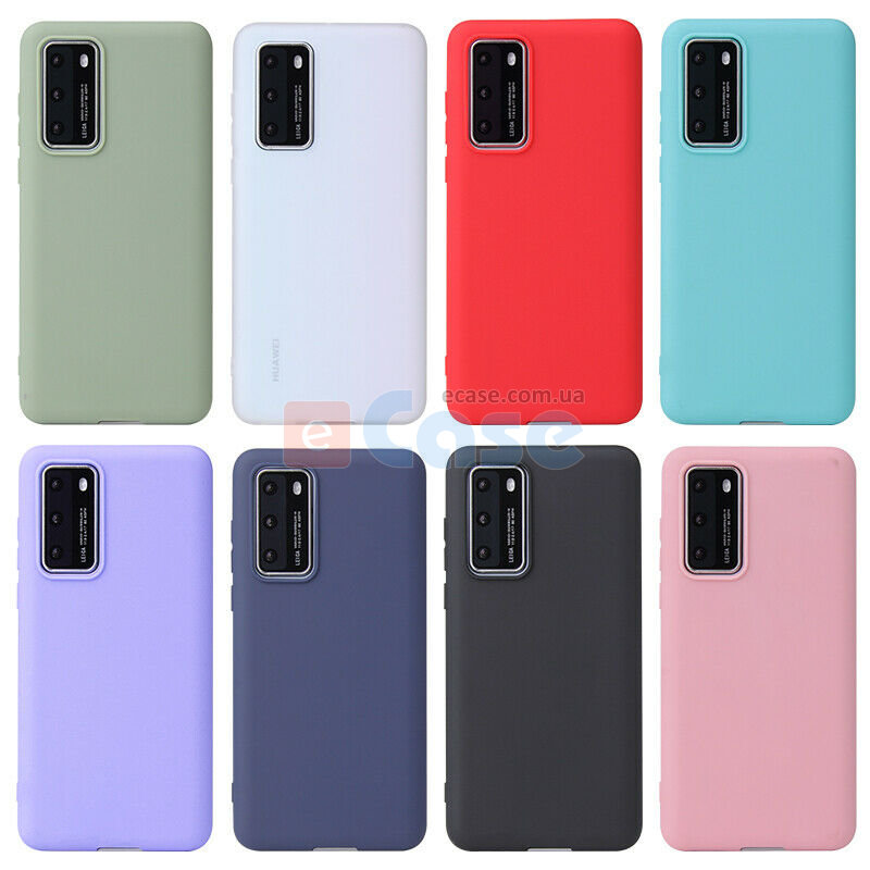TPU чохол Matte для Huawei P40 (однотонний) фото 1 — eCase