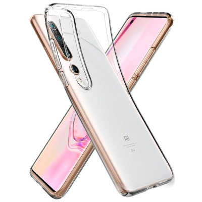 ТПУ чохол (прозорий) Transparent для Xiaomi Mi 10 Pro — eCase