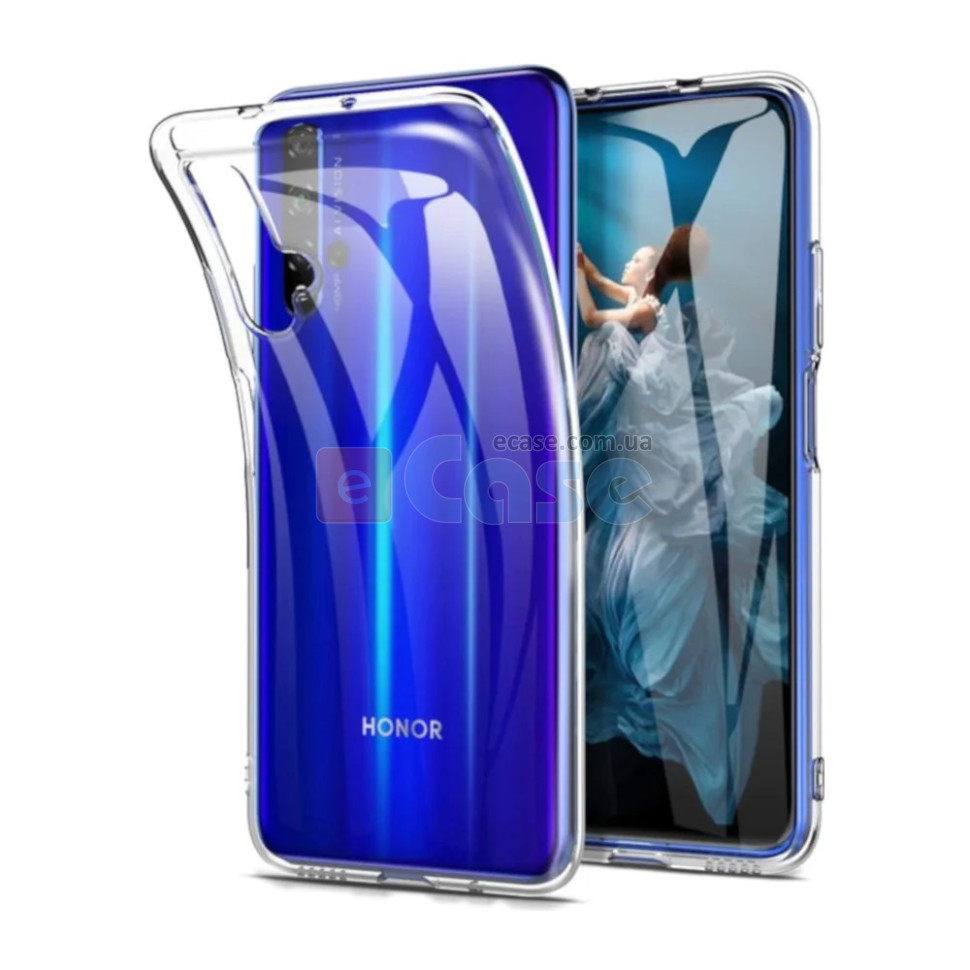 Прозрачный TPU чехол Start 1.5 мм для Huawei Nova 5T фото 1 — eCase