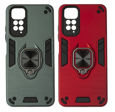 Ударопрочная накладка с подставкой и TPU бампером для Xiaomi Redmi Note 11 — eCase