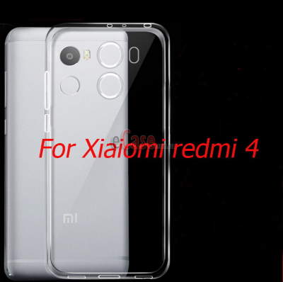 Прозора ТПУ накладка для Xiaomi Redmi 4 (Crystal Clear) — eCase