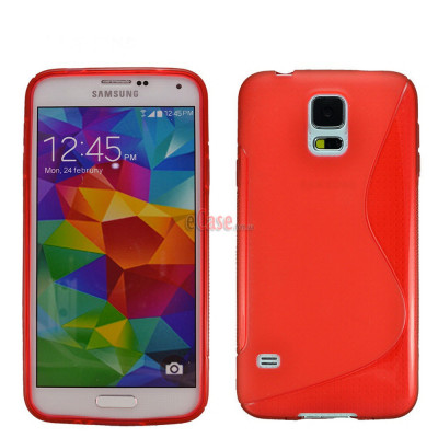 TPU накладка S-Case для Samsung G800 Galaxy S5 mini — eCase
